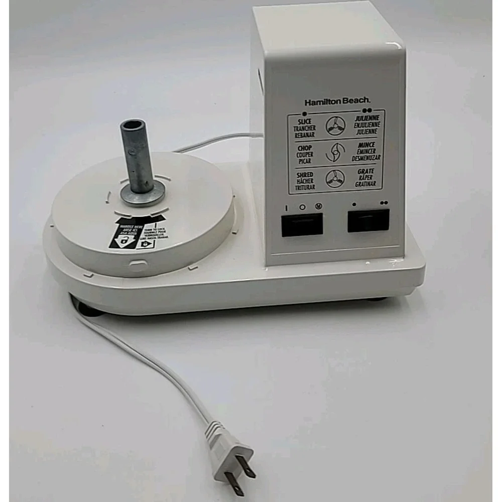 Vtg Hamilton Beach‎ Model 702R Replacement Parts Food Processor BASE ONLY Tested